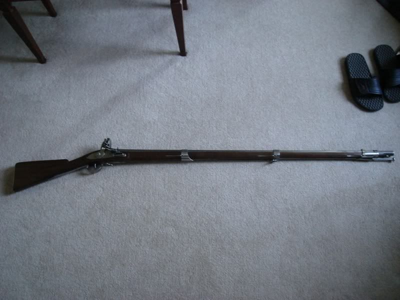 The 1795 Musket was patterned off of the French Charleville Musket of 1777